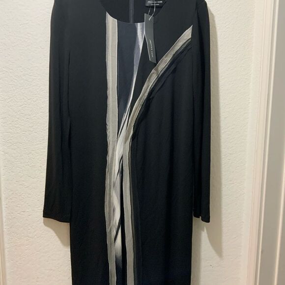 New Joeffer Caoc Canadian Designer Women Black Cocktail Formal Dress size M - Picture 1 of 16